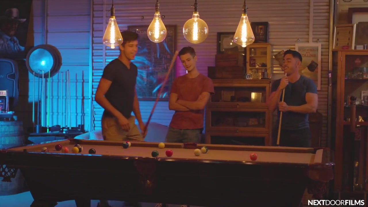 Elliot Finn, Trevor Harris And Nico Coopa In Elliots Double Trouble Dream