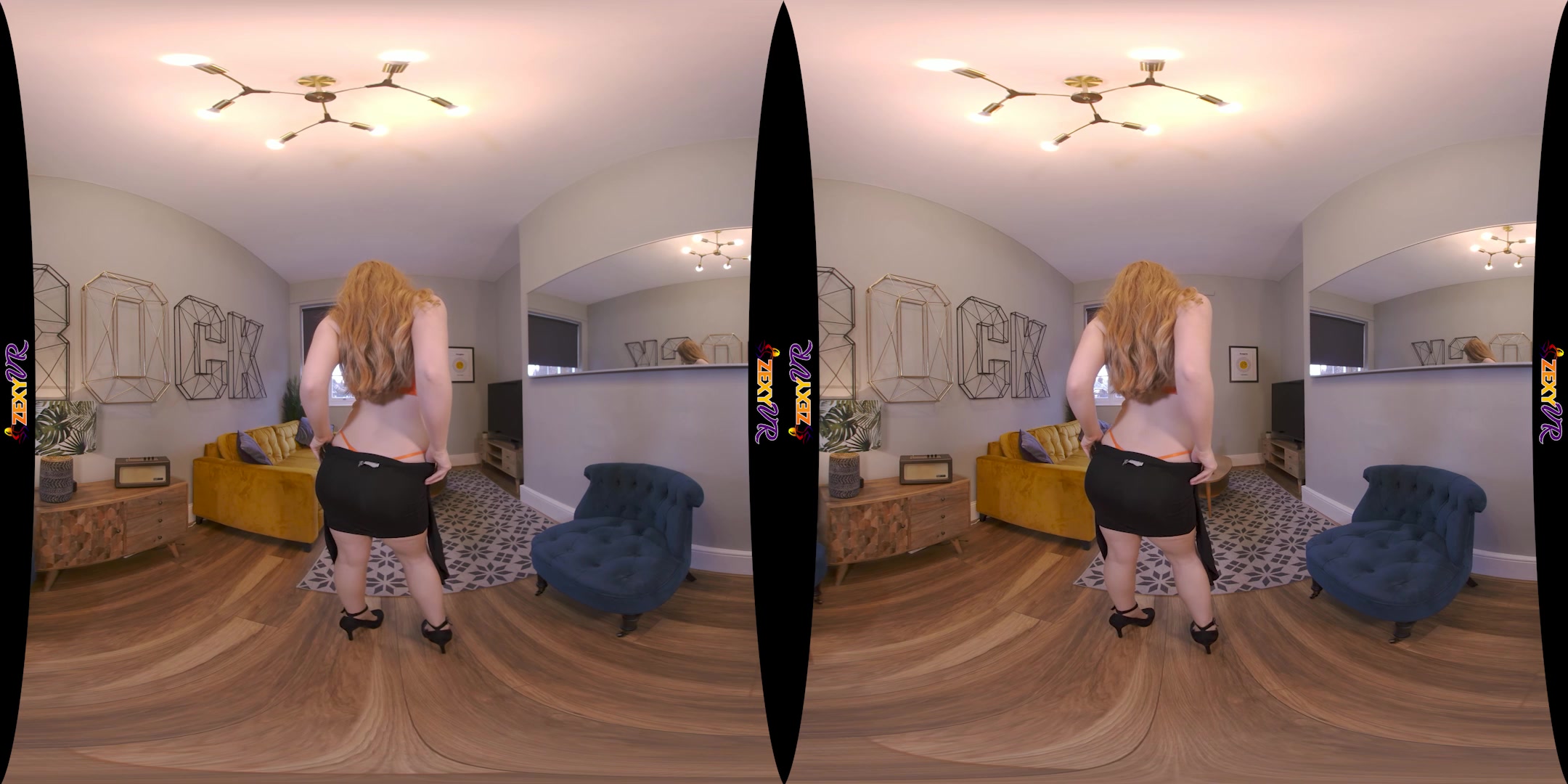 Sexy In Black featuring Jen Loveheart - ZexyVR