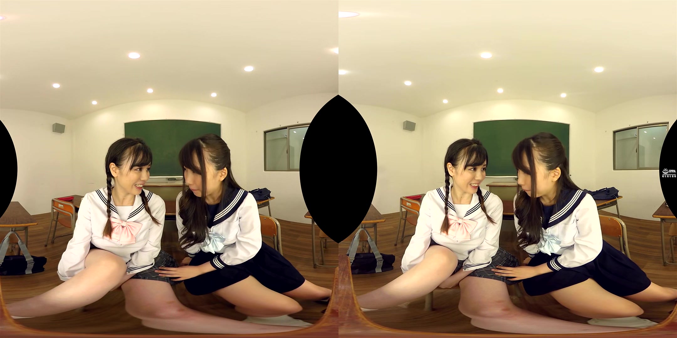 Lesbian Showtime (Schoolgirls Edition) - Japanese Rezu Voyeur