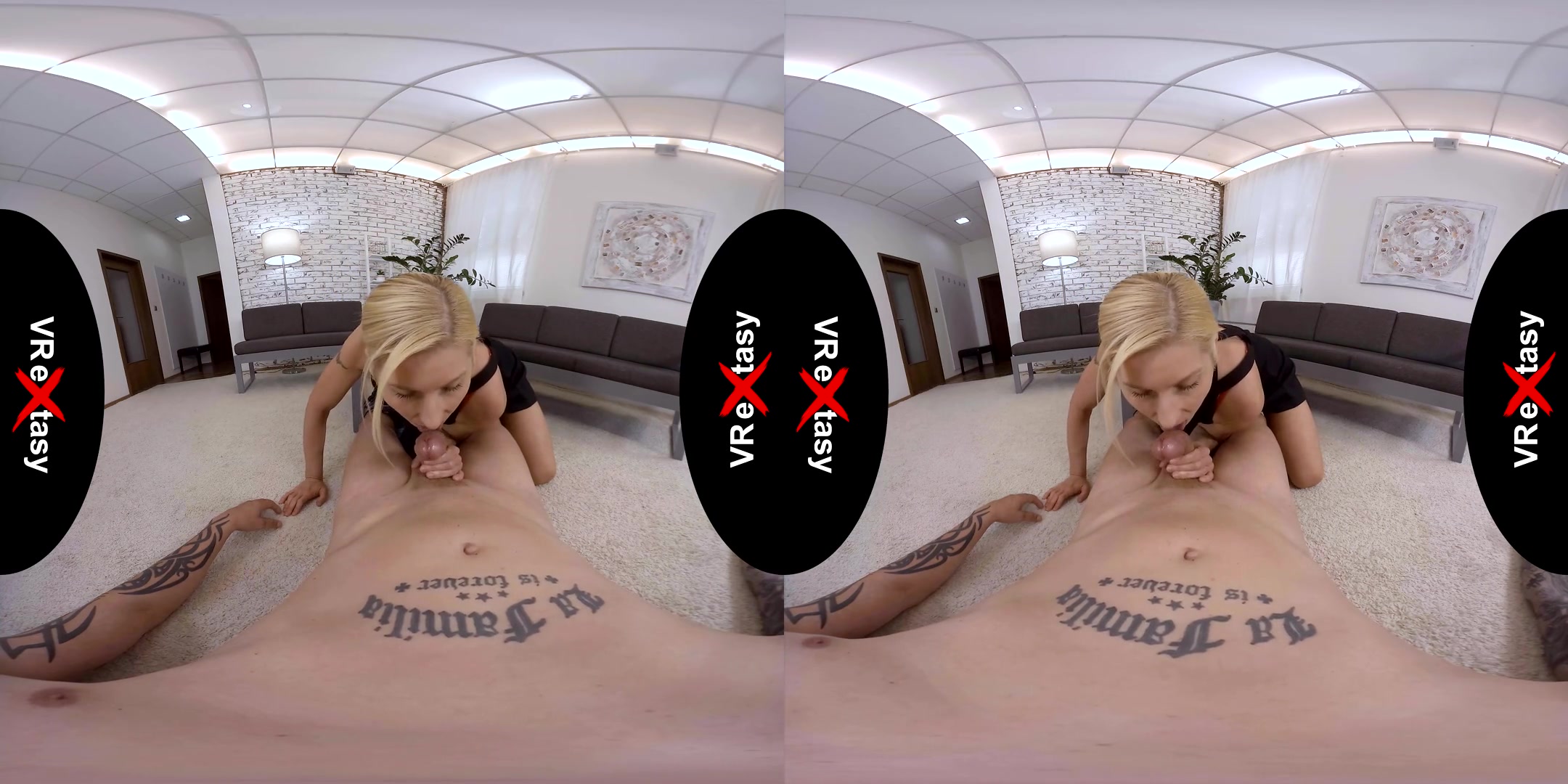 Vanessa Hell - Please Fuck Me In Different Positions - Cute Blonde in Hot Red Lingerie