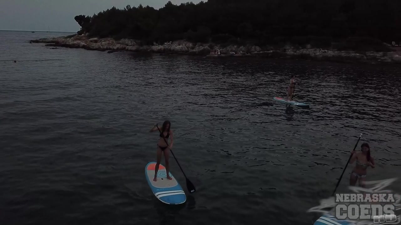 On Vacation With 4 Hot Instagram Models Sunbathing In The Nude