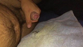 Huge cumshot slow motion