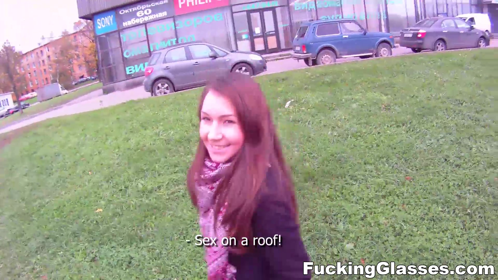Fucking Glasses - Stacy Snake - Sex on the roof