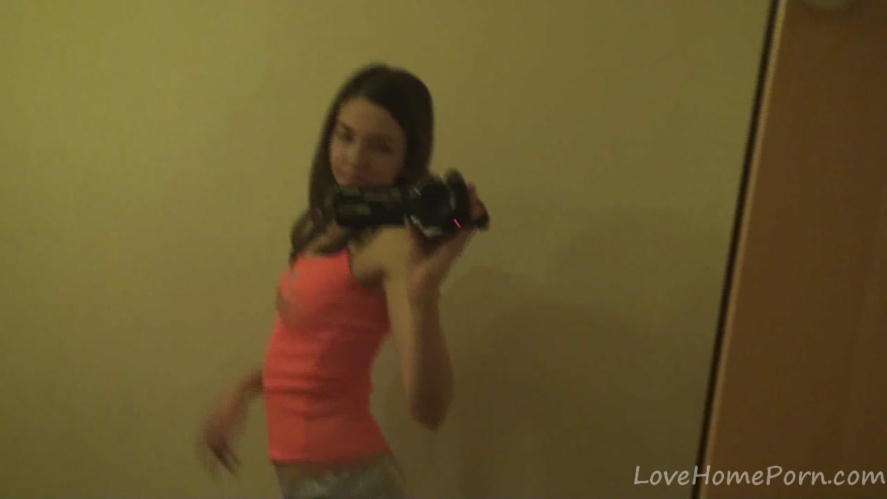 Innocent teen 18+ displays her beautiful body on camera