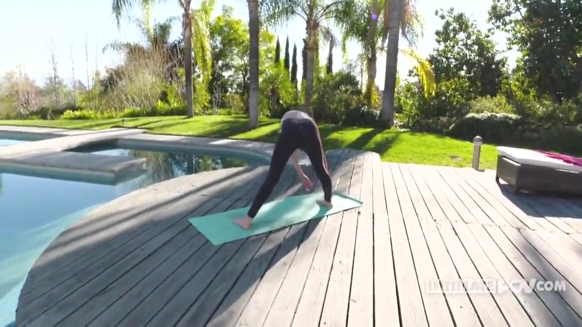 Morning Yoga Ends Up In Hot Sex With With Chloe Amour