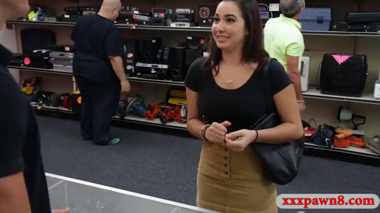 Cutie Babe Flashes Her Tits And Booty Then Gets Boned