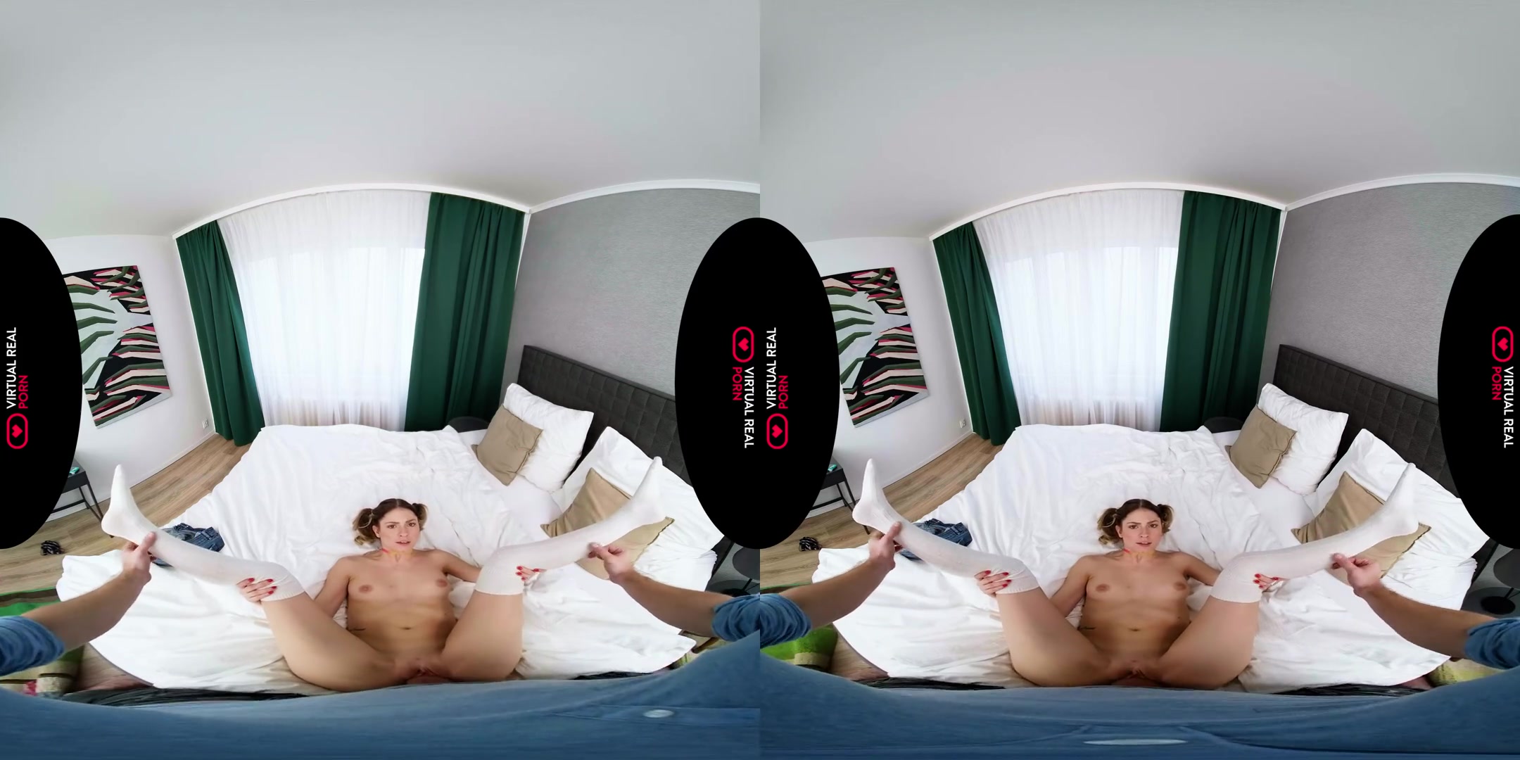 Forfeit - Naughty Gamer Girl Sucks Your Cock and Fucks you in HD VR