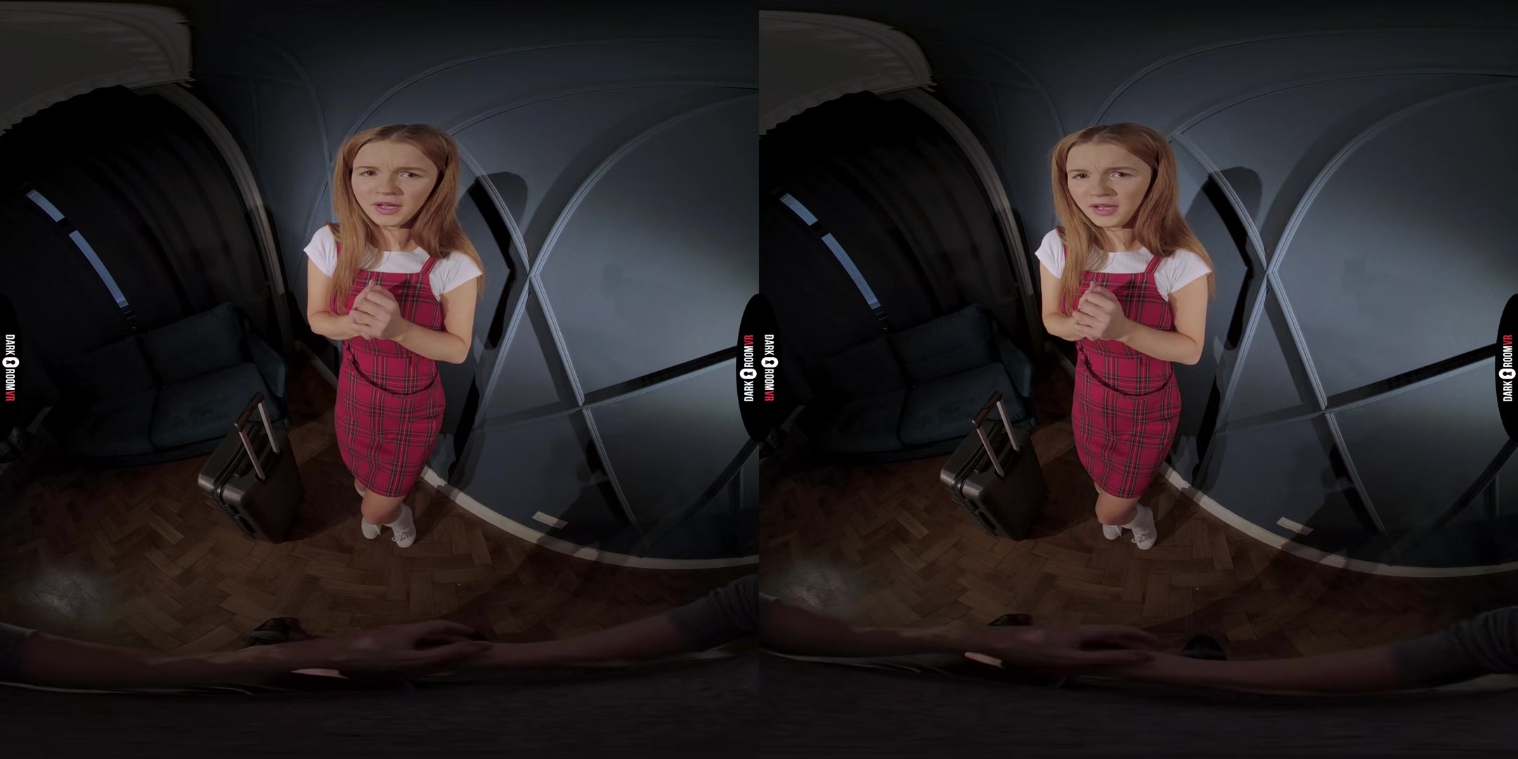 Katarina Rina VR Porn: Dangers Of Online Dating - DarkRoomVR