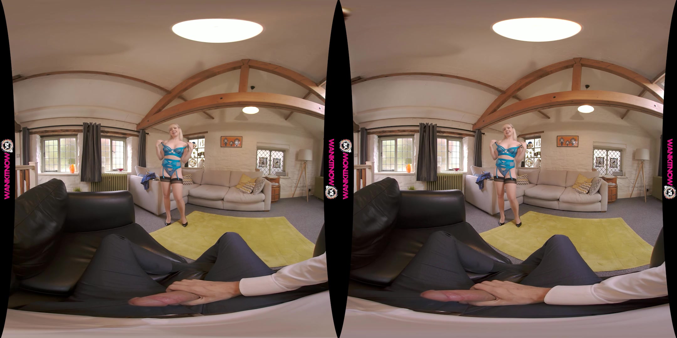 Taking Step daddy's Dick featuring Cherry English - WankitNowVR