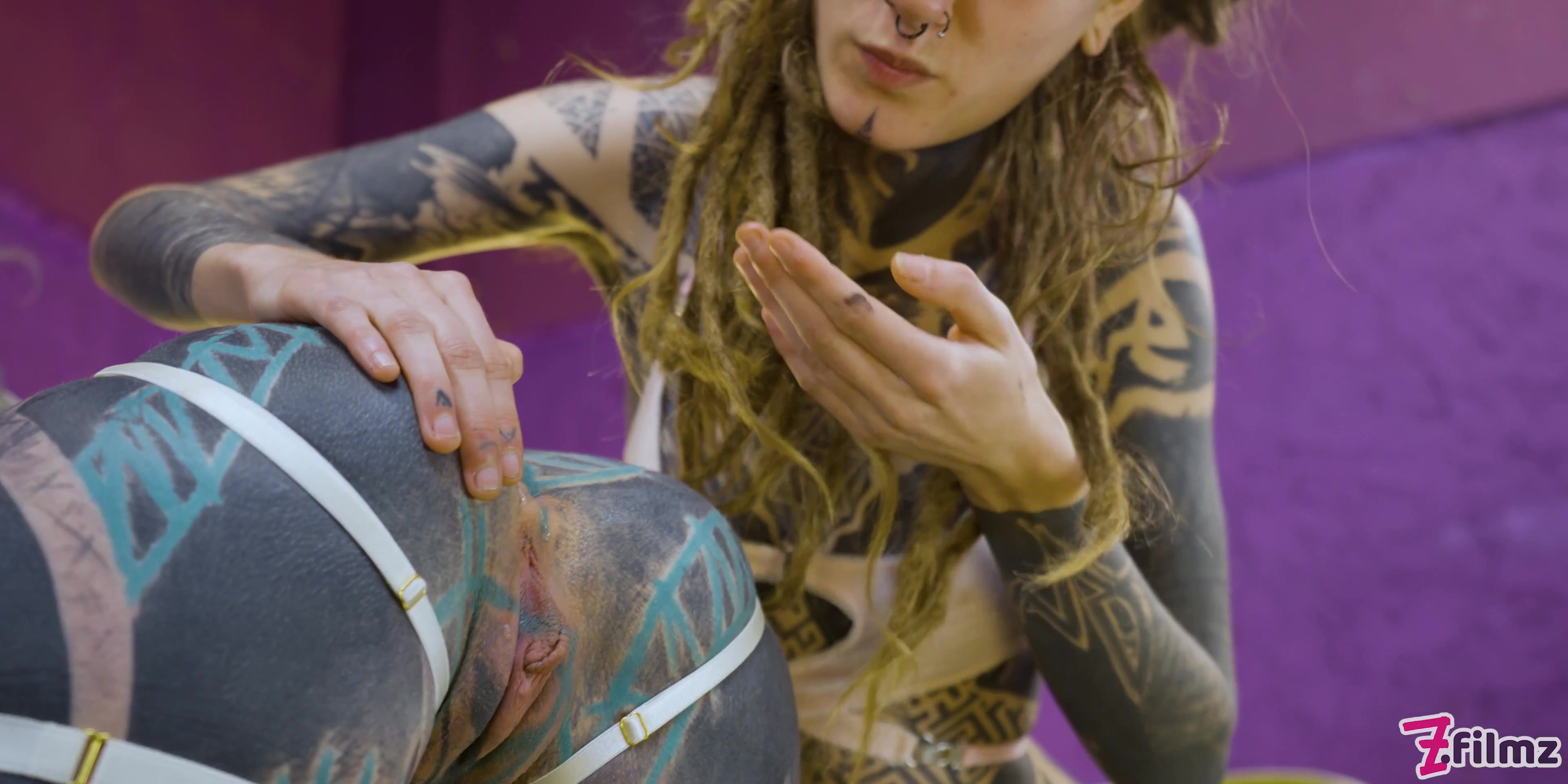 Alternative Tattoo teens 18+ Fucking Each Other With Crazy Toys