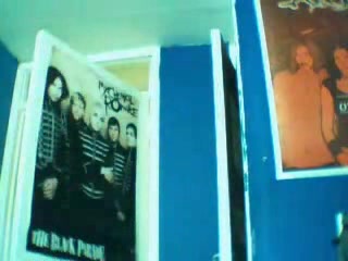 Young emo couple recorded themselves having a nice fuck