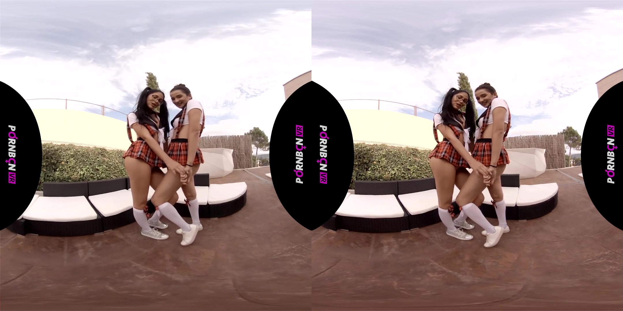 2 Lesbian schoolgirls 18+ - SexLikeReal