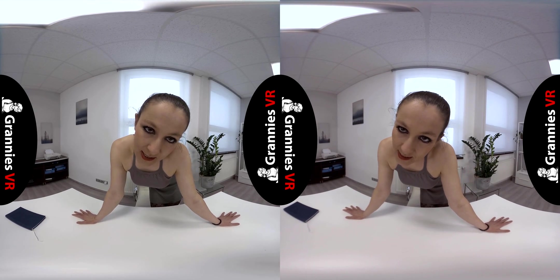 Valentina Ross Masturbates in the Office - Mature Close Up Fingering