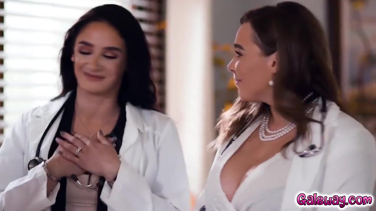 Nadia Finds Comfort From Sucking Tits And Pussy