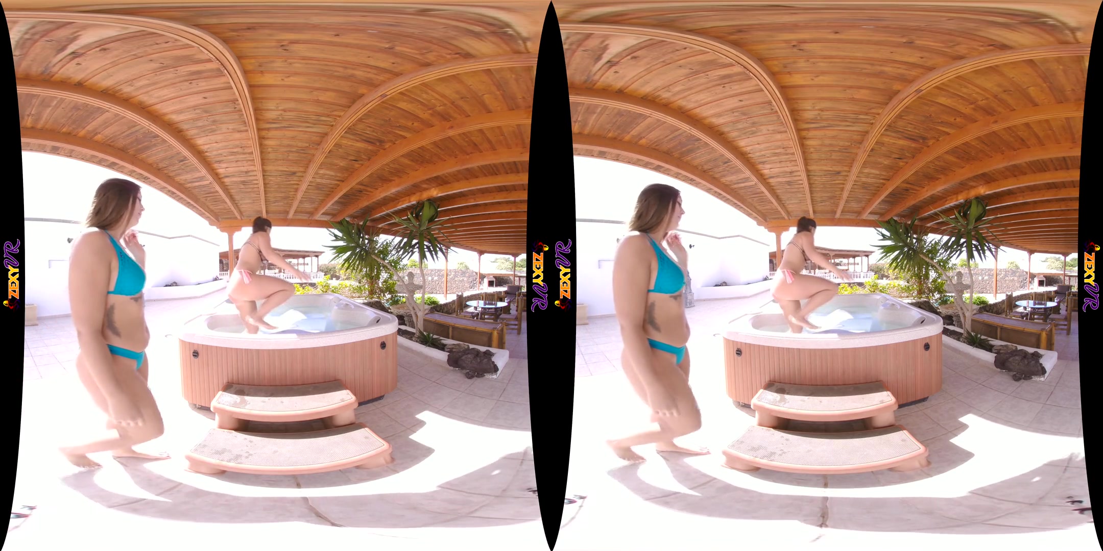 Hot Tub Beauties - SexLikeReal