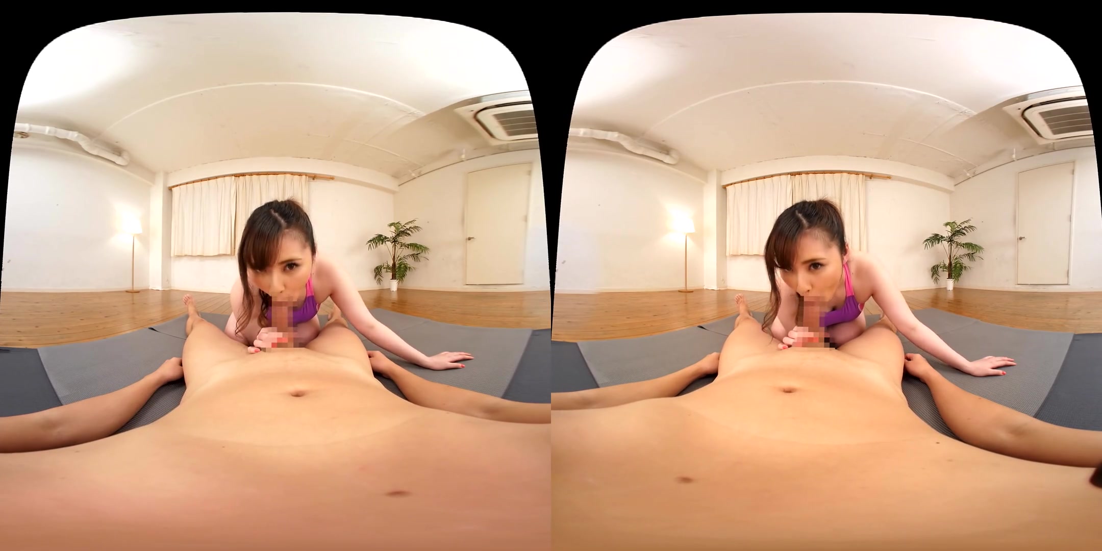 Makoto Takeda in Makoto Takeda Going at it with Lean Swimming Instructor - MiluVR