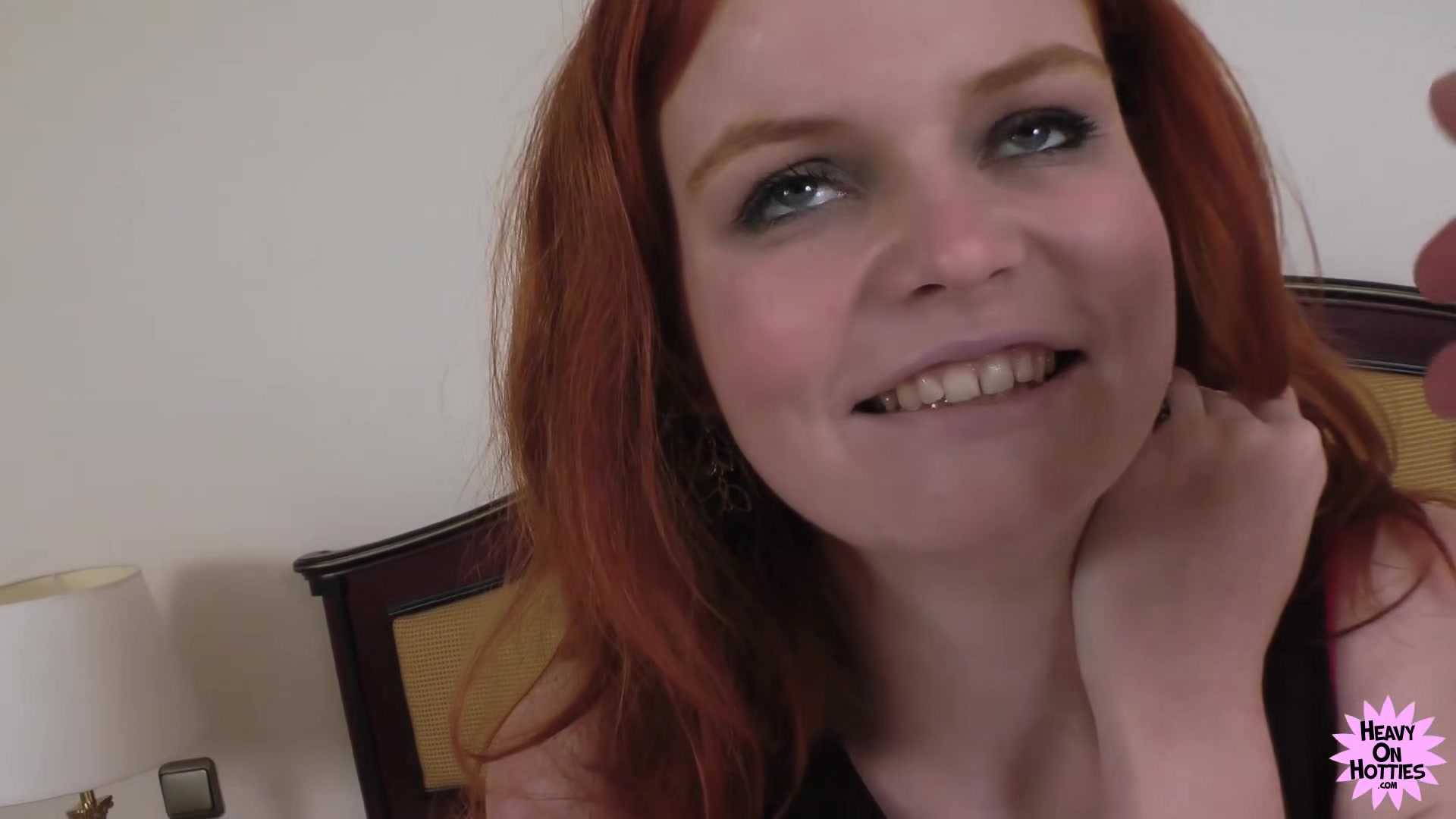 Reddest of them All With Barbara Babeurre - HeavyOnHotties
