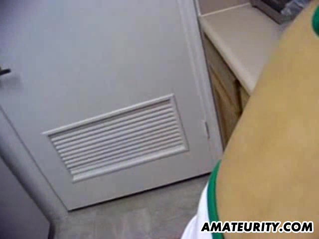 Busty amateur girlfriend sucks and fucks with creampie