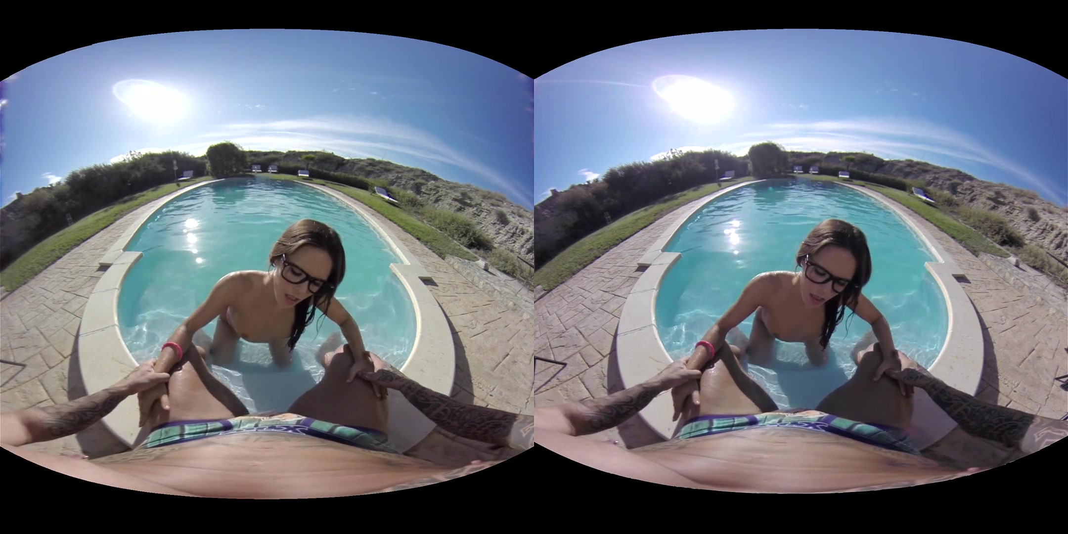 Gala Brown in Swimming Pool - VirtualRealPorn