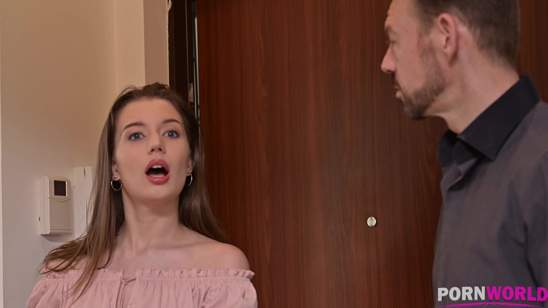 teen 18+ nympho Summer Pixi fucks her rental host after caught masturbating GP1497 - PornWorld