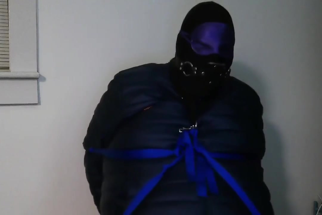 Sissystephanie me Bound, Gagged In A Down Jacket
