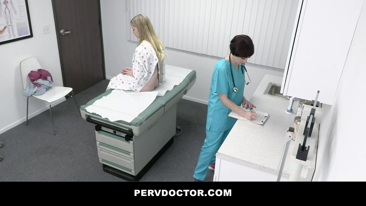 Cute Babe Harlow West Gets Special Treatment From Perv Doctor And Nurse