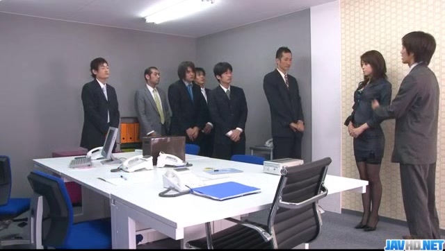 Office bimbo, Maki Hojo, plays with - More at 69avs.com
