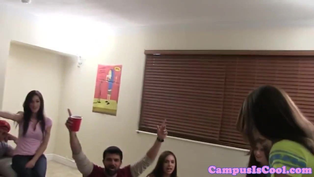 College Beauty Sucks Cock After Licking Pussy