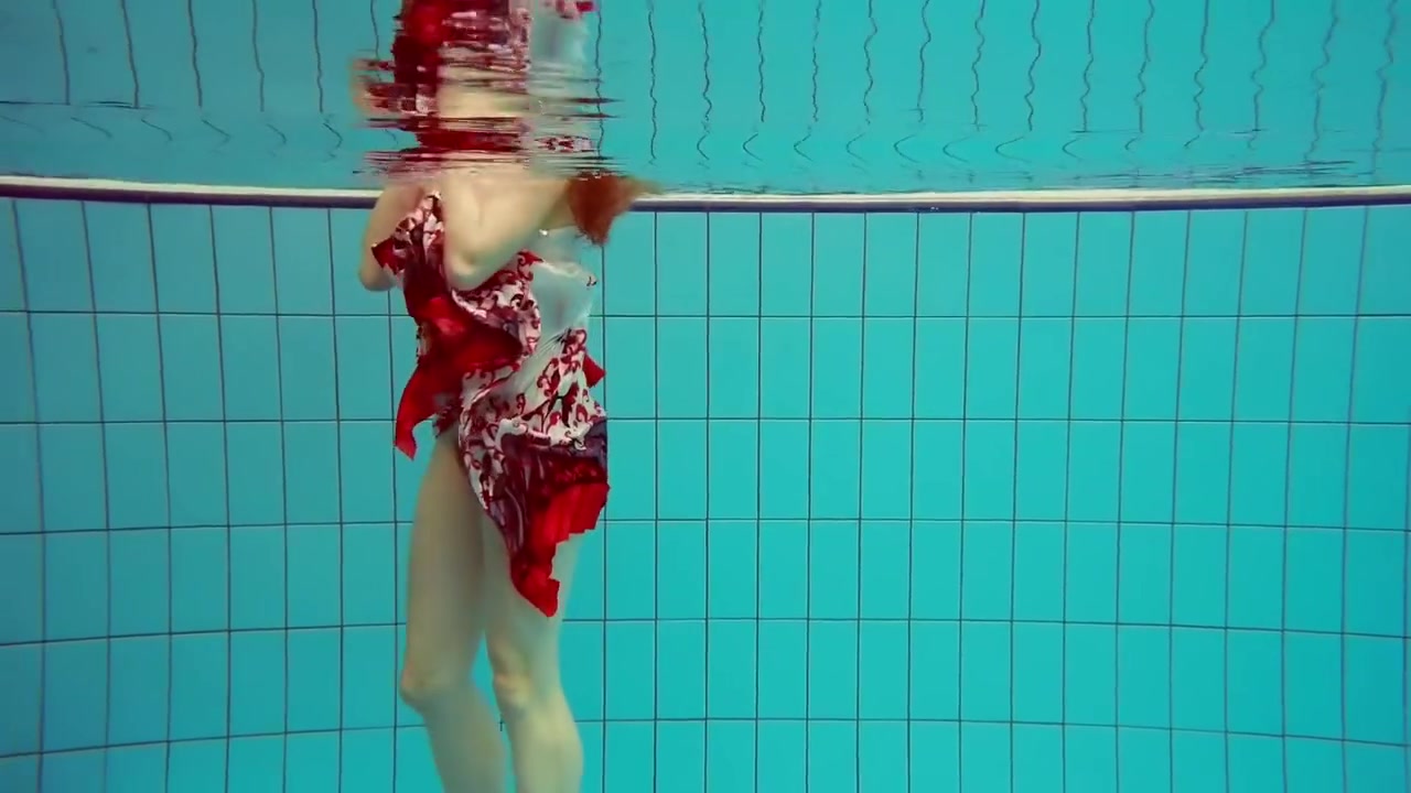 Marketa Surprises You Underwater Being Horny