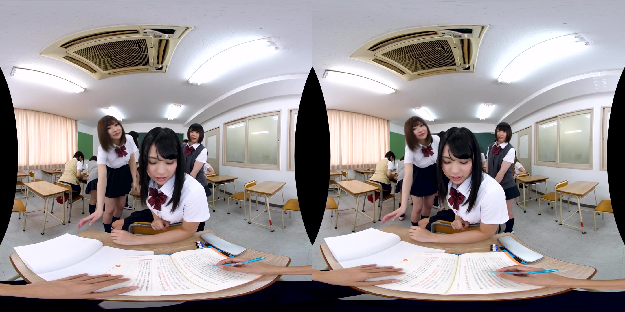 There are Very Few Men in the School, And Girls are Overpowering! 1 - SexLikeReal