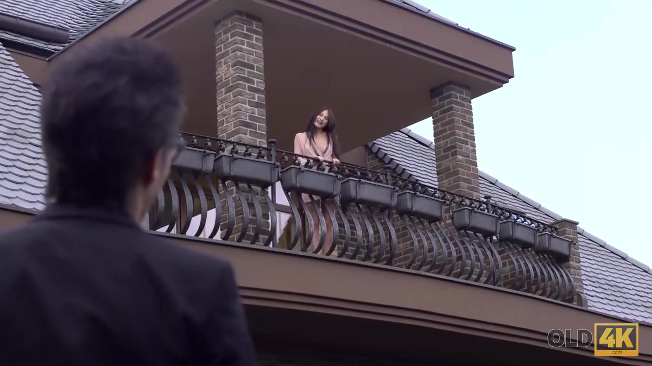 OLD4K. Step dad is able to satisfy remarkable young brunette to the full