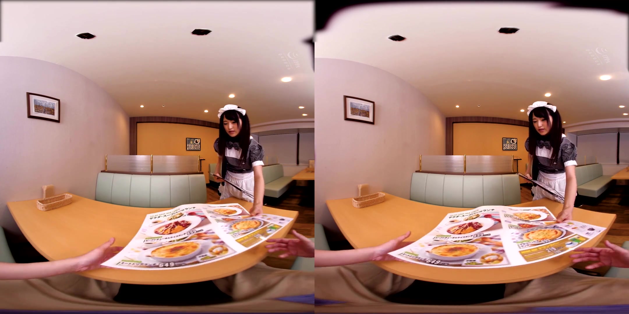 Huge Creampie With a Beautiful Waitress 1; Hot JAV Idol Hardcore