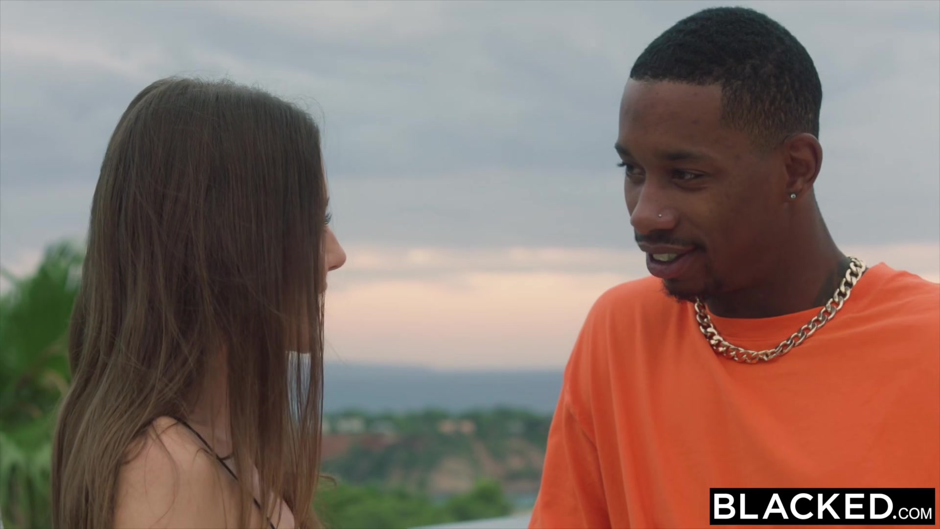 BLACKED Shy & sexy Sybil seduces her celebrity crush