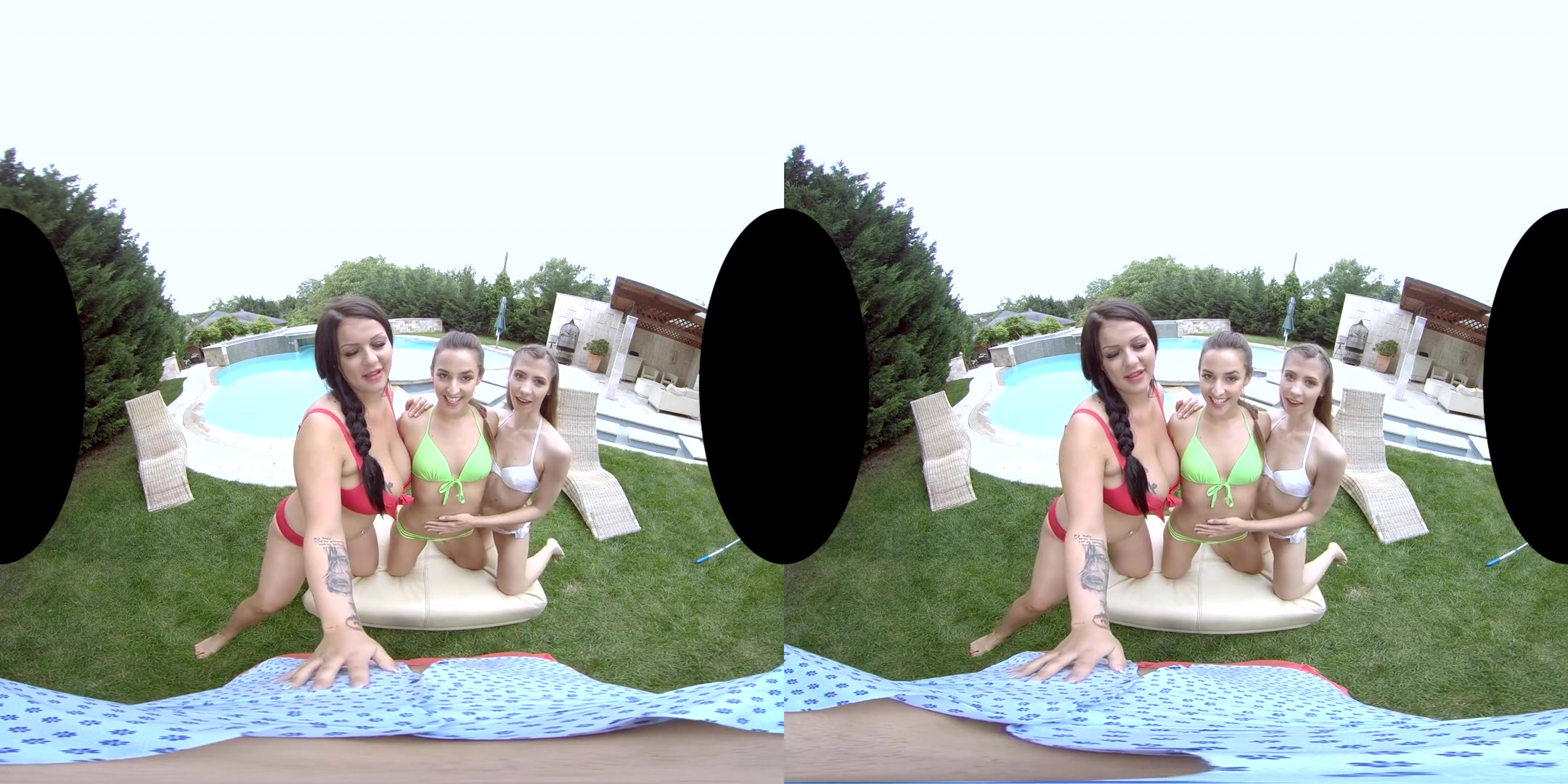 Stephanie Moon & Amirah Adara & Anissa Jolie in Summer Party Extravaganza - POV - RealityLovers