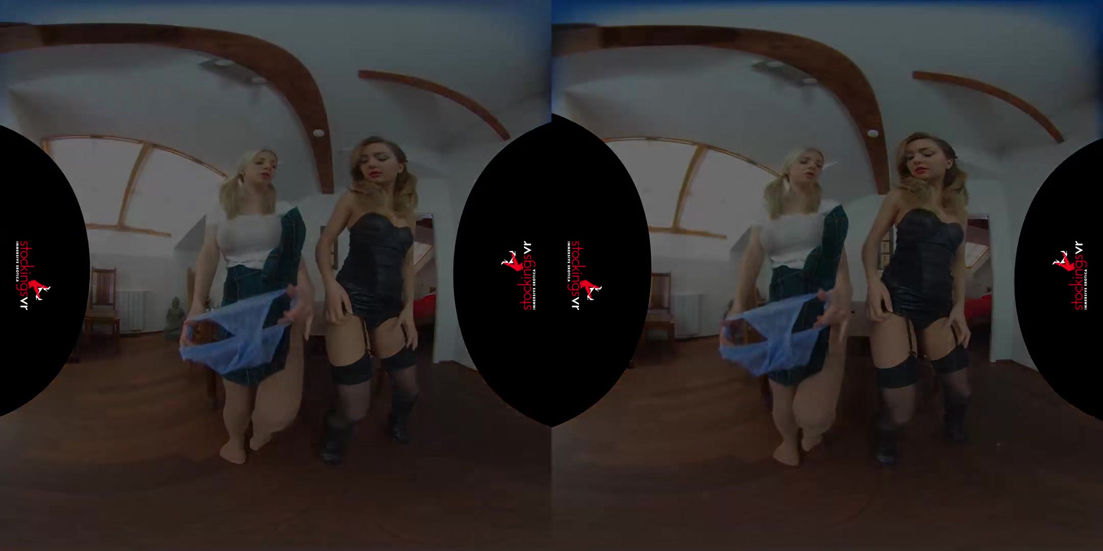 The schoolgirl 18+ and the domme starring Victoria Puppy and Nathaly Cherie