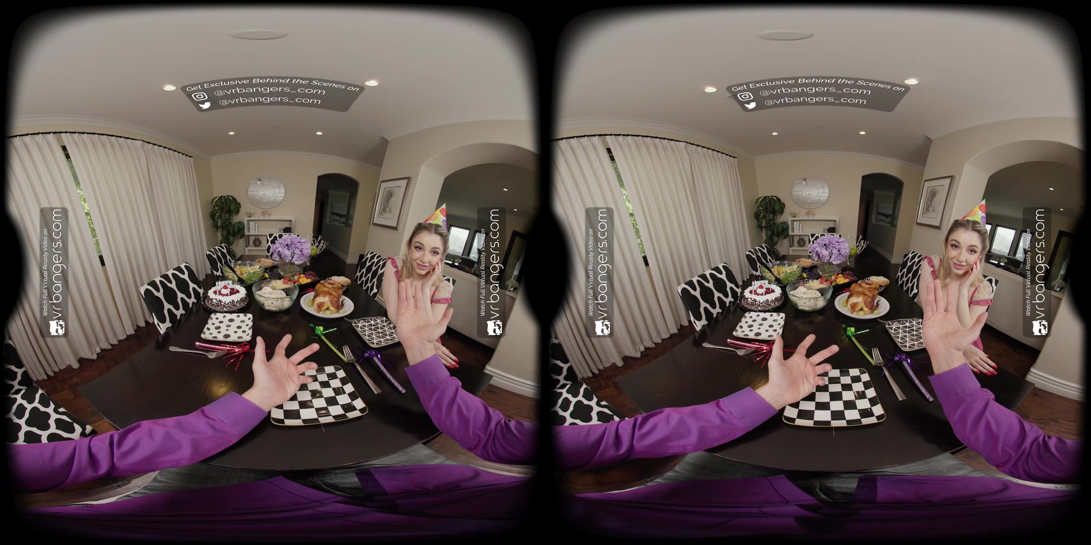 VR Bangers Stepmom Teach Stepdaughter How to Fuck in VR Porn
