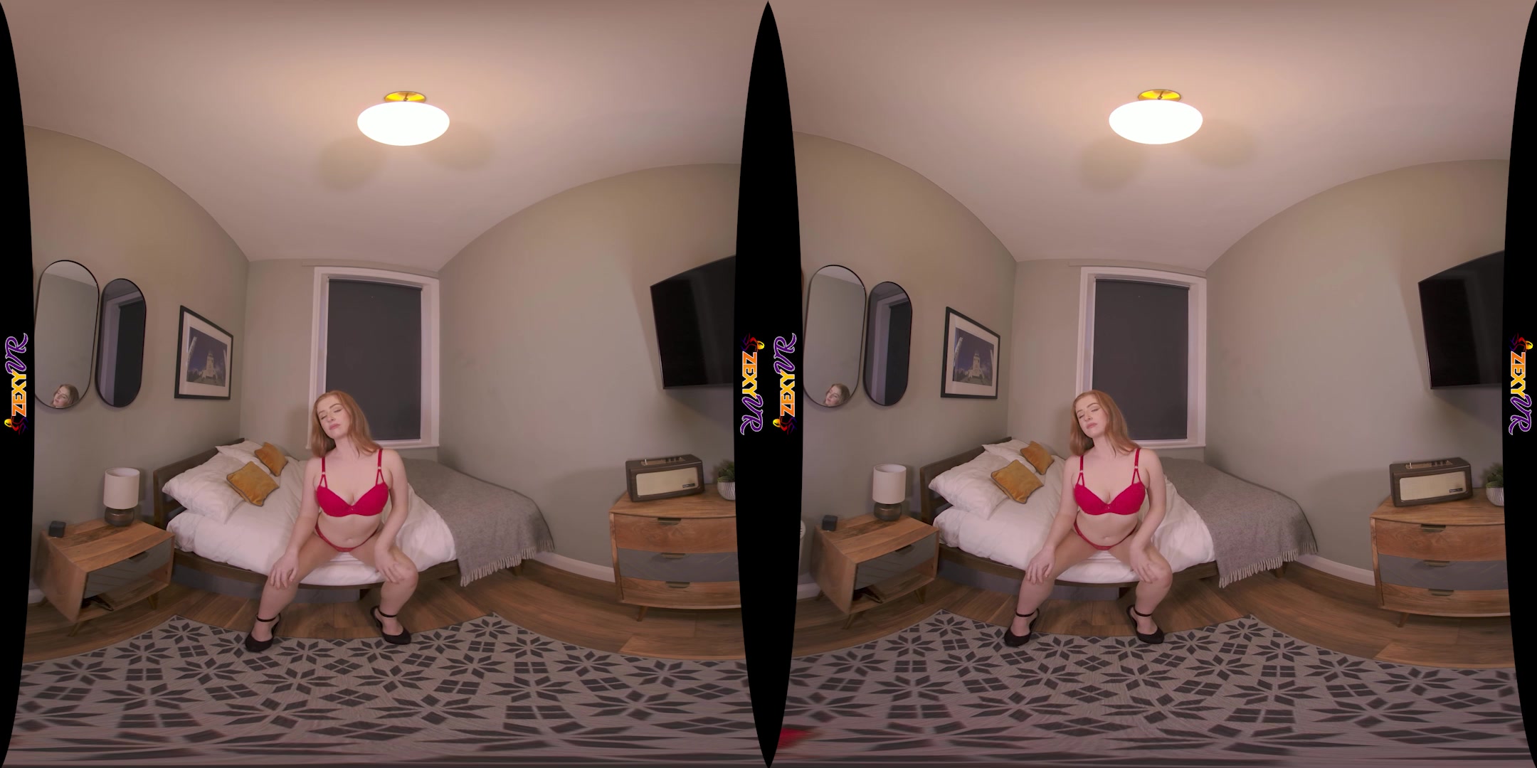 Woman In Red featuring Jen Loveheart - ZexyVR