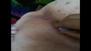 Bbw with toy