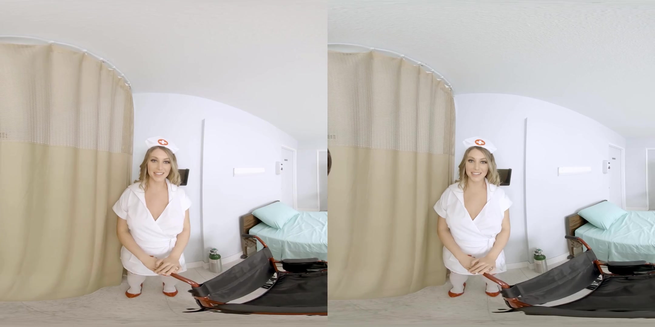 Naughty Medical Care - Horny Big Tit Blonde Nurse Slut