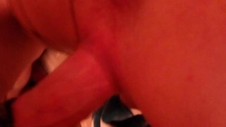 Bodysuit stockings butt fuck