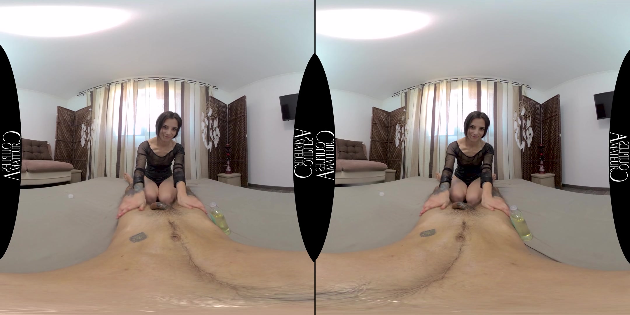 Oiled Up Massage And Wet Pussy Fuck - AmateurCouplesVR