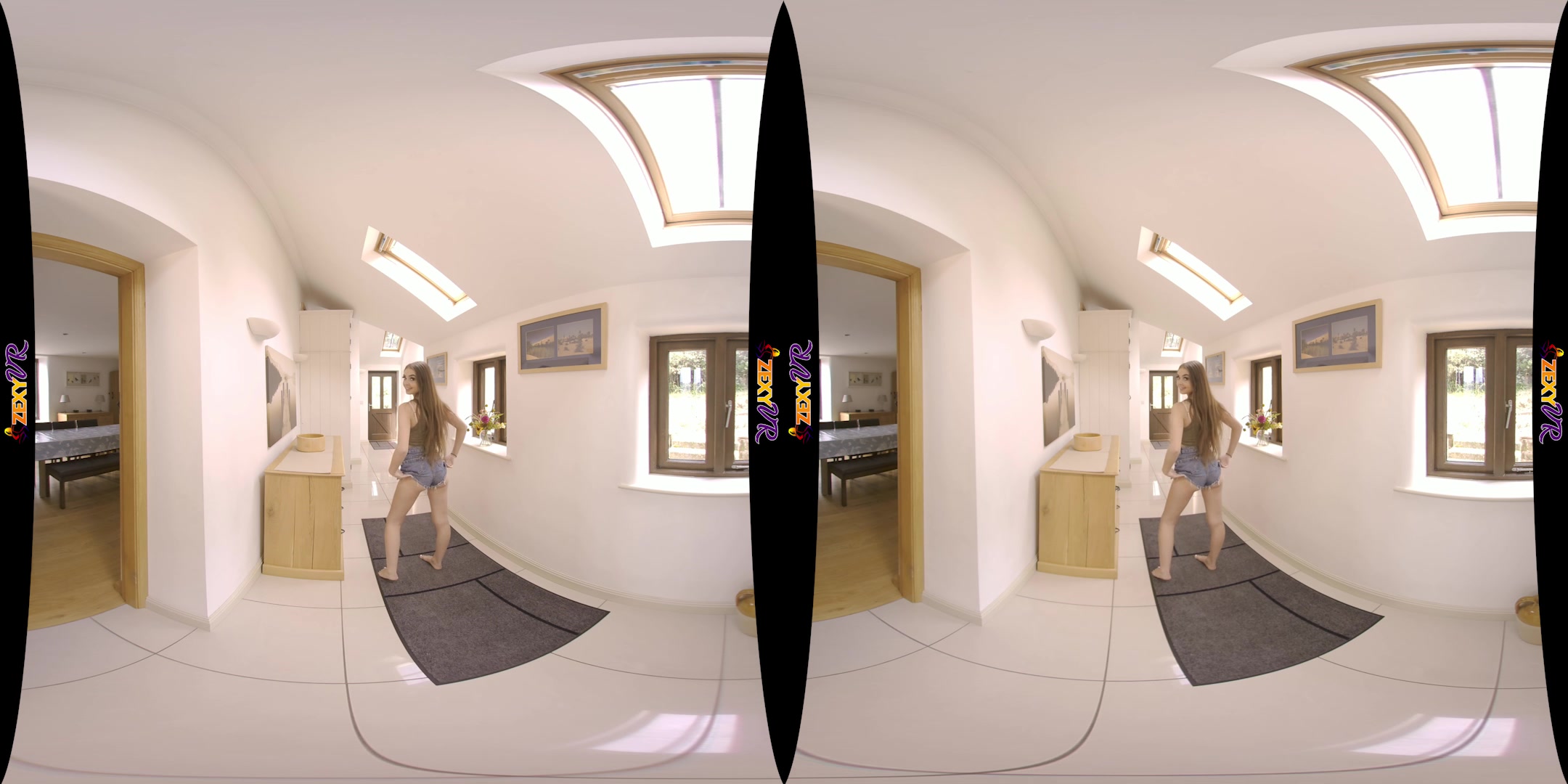 Hallway Hottie featuring Tara - ZexyVR