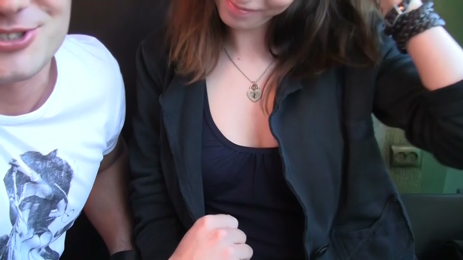 Yulia's first fucking in a public restroom