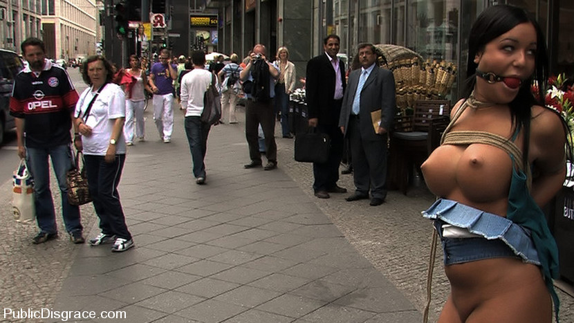 Best Of Europe: Angelica Heart Big Tits, Public Bondage, Humiliation - PublicDisgrace