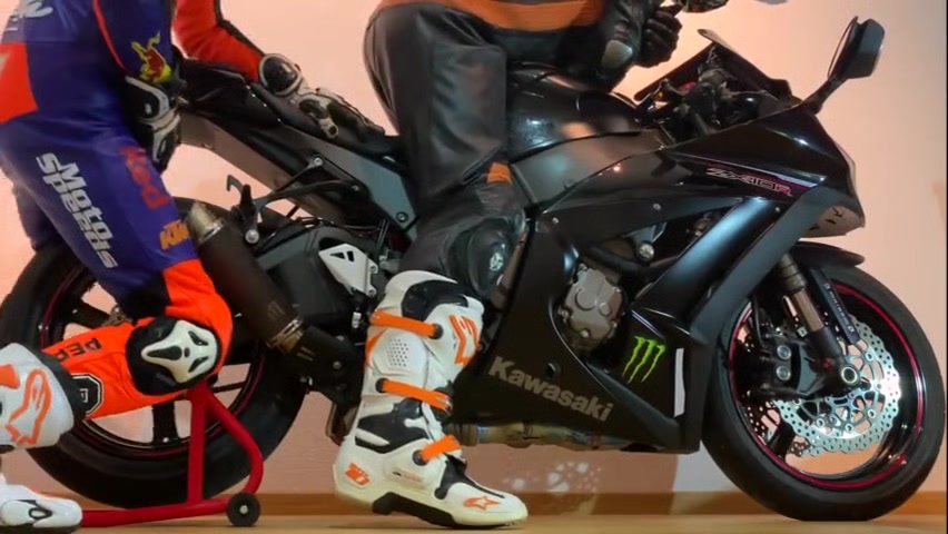 Biker boys gear fucking