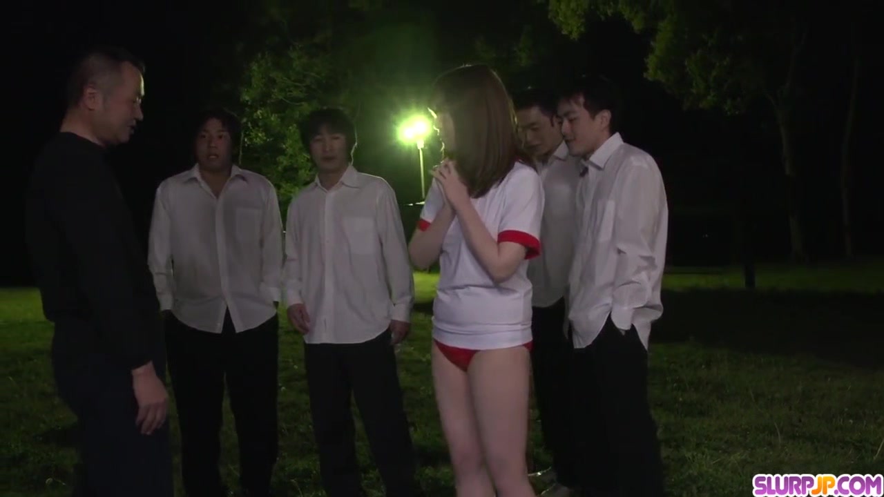 Sporty Japanese, Kaho, insolent cock sucking group XXX