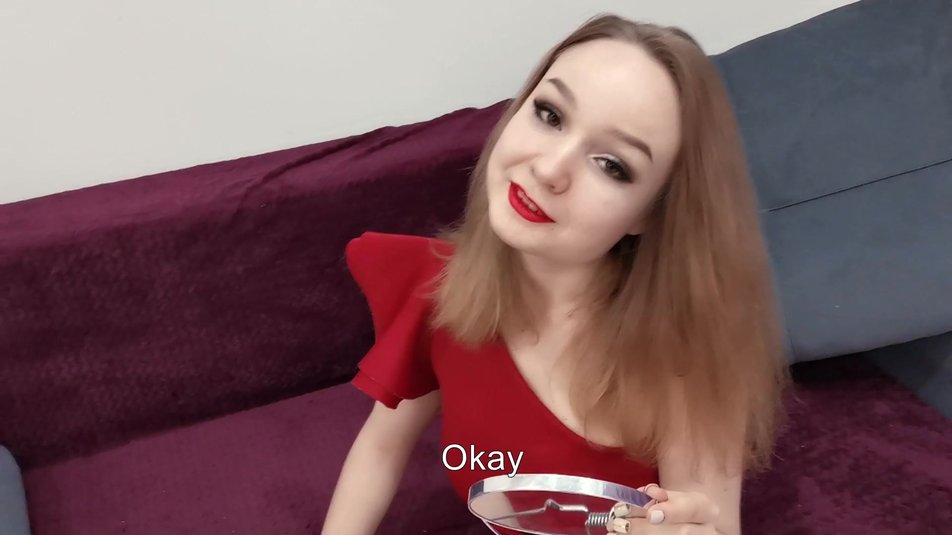 Big Tits Minx Sensually Sucks A Big Dick And Swallows Cum - Sex Movies Featuring Lana Red