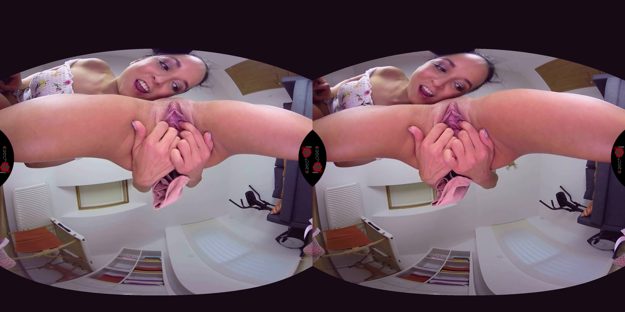 Francys Belle & Anna Thorne in Double Face Sitting teen 18+ Upskirt - CzechVRFetish