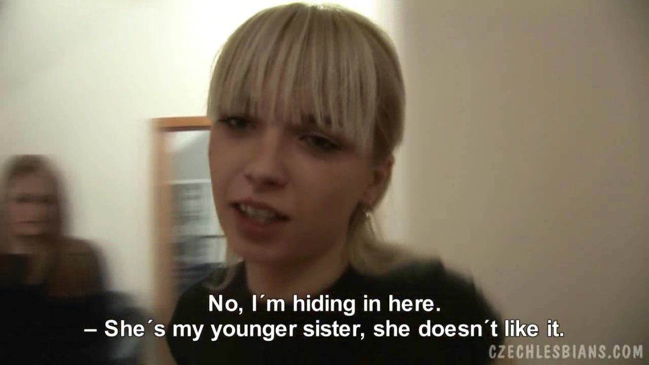 CUTE GIRLS AT CZECH LESBIAN PARTY