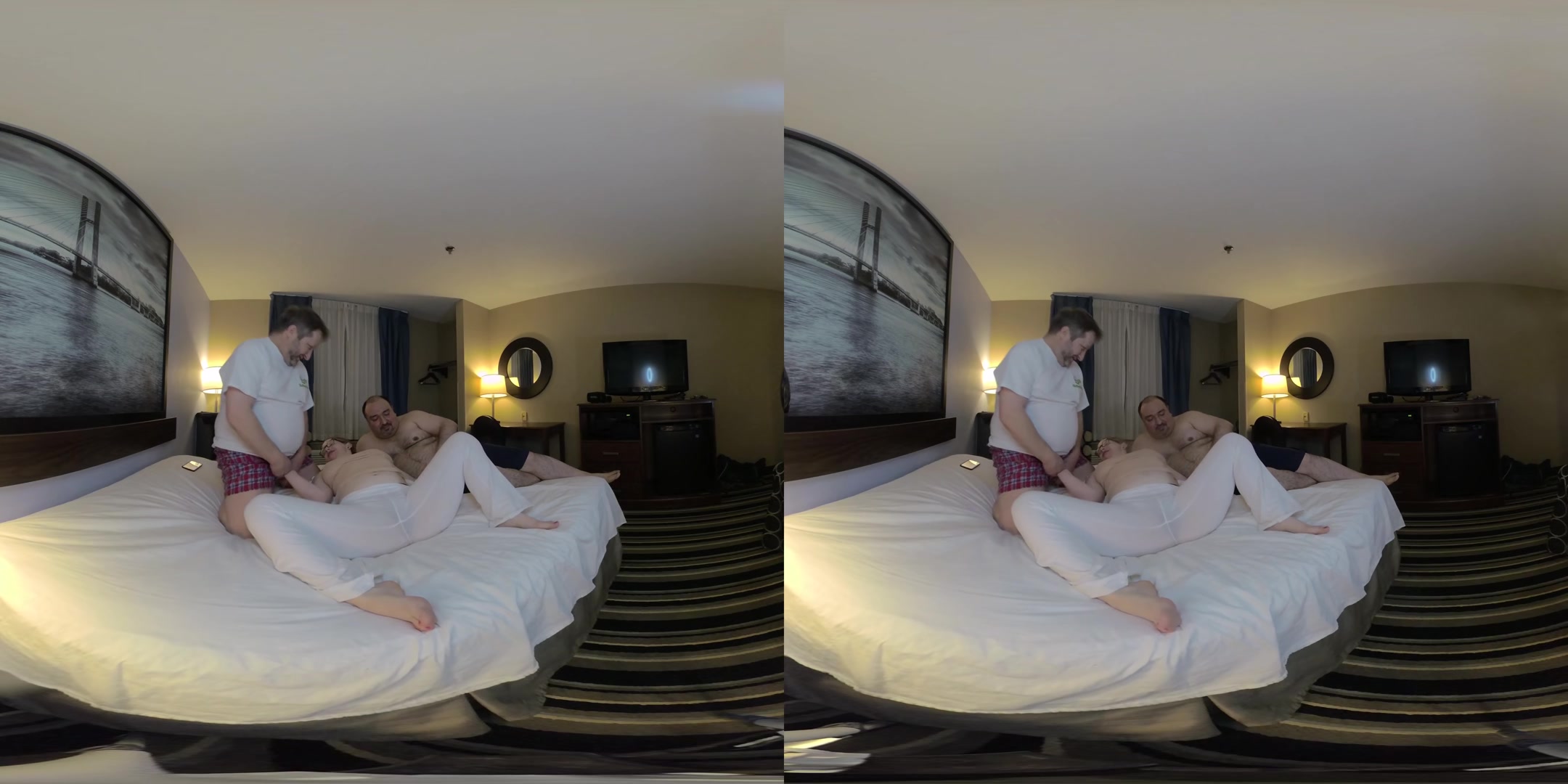 Amy Quinn Foreplay with Tad and Sal - TadPoleXXXStudio